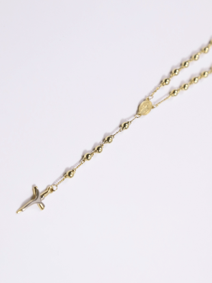 Rosario de oro amarillo