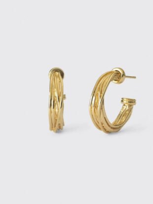 AROS HILO DE LA VIDA DORADOS