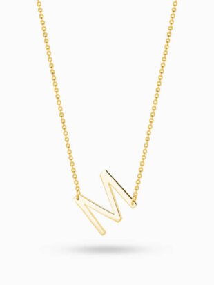 COLLAR ABC MEDIANO DORADO