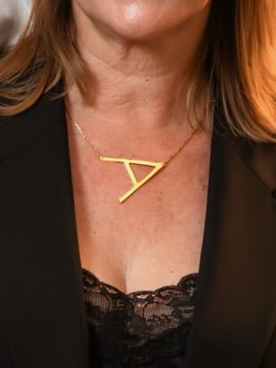 COLLAR ABC MAXI DORADO