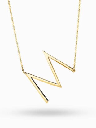 COLLAR ABC MAXI DORADO