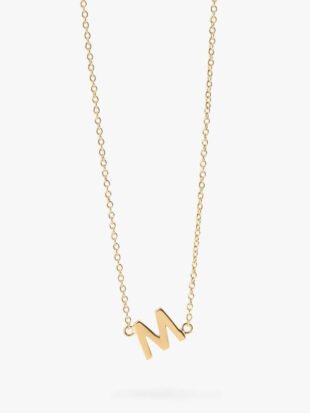 COLLAR CON INICIAL MINI DORADO