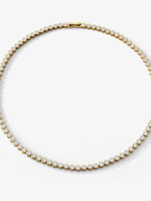 COLLAR TENNIS DORADO