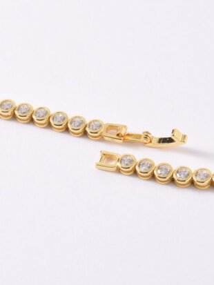 COLLAR TENNIS DORADO